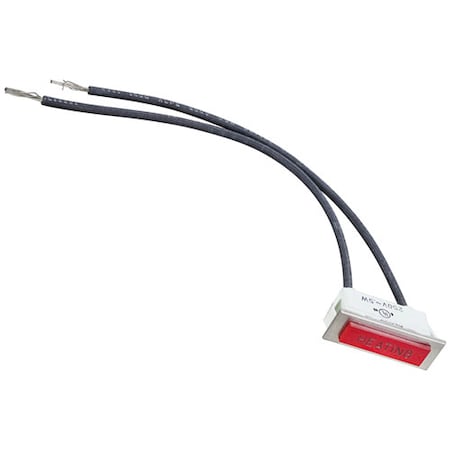 Cres Cor Signal Light 3/8" X 1-5/16" Red 0766-046